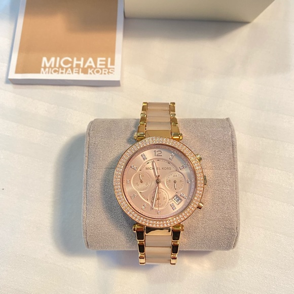 🆕 Michael Kors rosegold watch ⌚️ - Picture 1 of 8